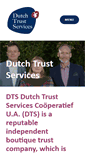 Mobile Screenshot of dutchtrustservices.com